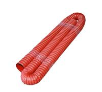 Conductos flexibles de fibra vidrio recubiertos silicona