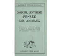 Conduites Sentiments Pensée Des Animaux (ebook)