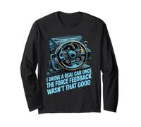 Conduje una Carrera de simulador de Coche Real Manga Larga