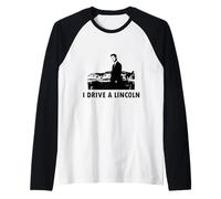 Conduzco un Lincoln y Soy un Abogado Chistes Divertidos de bufetes de Abogados Camiseta Manga Raglan