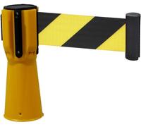 Cone Belt Barrier Yellow, Mountable Emergency Warning, Traffic Topper, for Cones with Chevron(5m/16.4ft)