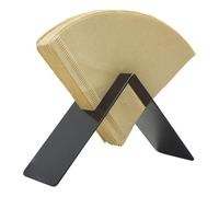 Cone Coffee Filter Holder,Stainless Steel Coffee Filter Organizer Dispenser - Modern Storage Stand Container Home Kitchen Restaurant Picnic Party Wedding