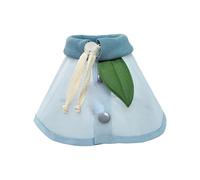 Cône De Protection Pour Chien- Nylon 43X22Cm | Protège-Cou Anti-Griffures Collier Chat Cône Chien Confortable Ajustable Pour Chatons Petites Moyennes Grandes Races Animaux Intérieur Exté