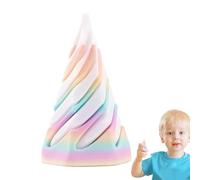 Cone Fidget Toy, 3D Printed Pyramid Sculpture, Impossible Illusion Model, Stress Ease Gadget, Artistic Decoration, Perfect for Kids, Adults, Concentrate Improvement, Unease Reduction