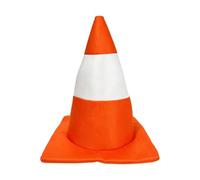 Cone Hat, Soft Felt Novelty Cap, Halloween Construction Traffic Costume Hat