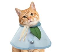 Cône Pour Chien Et Chat 43 Cm Collier Anti Griffures En Respirante, Protection Anti Léchage Confortable Pour Chiot Voyage Promenade Intérieur Extérieur