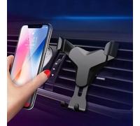 Conecta fácilmente tu dispositivo a la rejilla de ventilación del coche, diseño de soporte de teléfono de gravedad fácil de usar