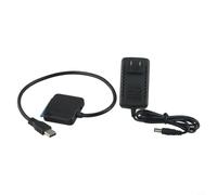 Conecta fácilmente tu SSD SATA HDD a través de USB con este práctico adaptador que ofrece velocidades de transferencia de datos rápidas de hasta un impresionante máximo de velocidad (con adaptador)