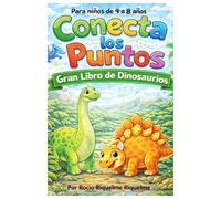 Conecta los Puntos: Gran Libro de Dinosaurios