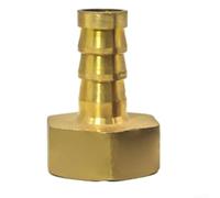 Conecta varios tubos sin problemas con ajuste de púas de latón de 3/4 pulgadas para rosca hembra BSP (19 mm)