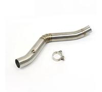 Conectar Tubo De Enlace Medio Accesorios Tubo de escape acero inoxidable para motocicleta Pit Bike, tubo enlace intermedio para Benelli 502C 502X TRK502 TRK 502 2016-2018(502C)