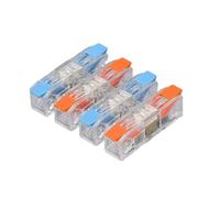 Conecte el faro de la lámpara acoplamiento del cable entrada y salida tipo prensa Terminal con bloque conector clavija(DF-3012-11,10 Pcs)