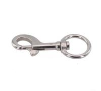 Conectividad simplificada con el broche de perno giratorio hecho de material de alta resistencia (120 mm)