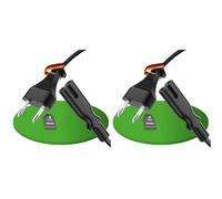 conecto Cable de alimentación, Enchufe Europeo Recto a Enchufe IEC C7 Recto, Cable de alimentación Europeo para electrodomésticos, 5,00 m, Negro (Paquete de 2)