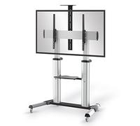 conecto CC50014 Soporte de TV profesional para pantallas planas (LM-FS03G) Ø 140-254cm (55-100 "), VESA1000x600, aluminio, altura ajustable, plateado