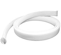 Conecto CC50325 Conducto de Cable Universal de Poliéster, Ø 20mm, 1,80 m, Color Blanco