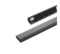 conecto conducto para Cables de Aluminio con 1x Cinta Adhesiva 3M de 40 cm como Accesorio, 0,50 m, Negro