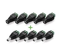 conecto Juego de adaptadores de Baja tensión Negro Set de 5