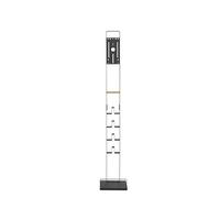 Conecto SA-VAC-50 Soporte para aspiradora, 0 Decibeles, Aluminium, Negro