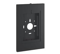 conecto Soporte de Pared para Tablet, Carcasa de Acero para Tab A 10.1 (2019)/ Tab A7/ S6 Lite 10.4/10.5"/11 y iPad 5/6/7/8/9/ iPad Air 9.7"/ 10.5"/10.9" / iPad Air 9.7"/10.5"/11, Negro