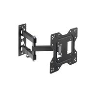 conecto Soporte de Pared para TV con Brazo articulado, Soporte Universal Flexible de inclinación y orientación, máx. VESA 200 x 200 mm, para monitores Planos y curvos de 23 a 43 Pulgadas de hasta 30