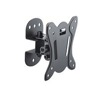 conecto, Soporte para TV, inclinable 3°/-12°, Giratorio 25°/-25°, Tamaños de TV de 13 a 27 Pulgadas, MAX. Capacidad de Carga 25 kg, Negro