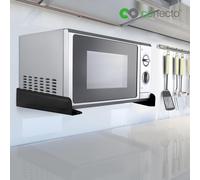 Conecto Soporte Universal Microondas De Pared Negro 35kg 43cm