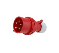 Conector 015-6: fuente de alimentación de CA conector trifásico macho PCE
