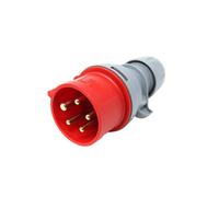 Conector 015-6TT: fuente de alimentación de CA conector trifásico macho PCE