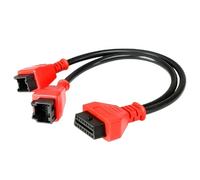 Conector 12 + 8 - Adaptador de 12 + 8 pines | Cable de diagnóstico FCA para Aute™ MaxiSYS MS906 MS908 MS905, cable de programación de 30 cm para Chry´ler Jeeр Dоdge, adaptador de puerta de enlace ŌBD2
