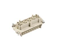 Conector 16P+PE hembra 16A 500V EPIC H-BE 16 BS DR 10195000