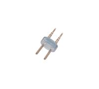 Conector 2 Pin Manguera LED Redonda 220V AC IP65 Corte 100 cm