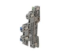 Conector 3076030: riel para riel DIN abrazadera de tornillo gris PHOENIX CONTACT