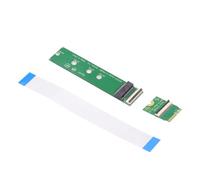 Conector A+E a NVME M para HDDs Expansión Soporta 2230 mm 2280 mm con adaptador PCIe NVME de cable plano