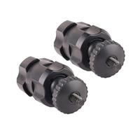 Conector adaptador de articulación esférica de 17 mm giratorio de 360 mm, tornillo exterior para accesorios de cámara, tableta, soporte magnético