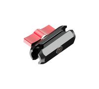Conector adaptador de cabezal articulado para soporte de jaula de cámara, accesorios de iluminación de vídeo, soporte de mezcla de aluminio