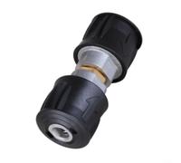Conector adaptador de conexión rápida de aleación de aluminio para manguera de agua de unión grande Karcher Boquilla de manguera de agua Spray Wand Equipo de riego de jardín