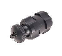 Conector adaptador de enchufe de bola de 17 mm con rosca externa de 1/4-20 adecuado para montaje de cámara, sistemas de abrazadera de tableta, adaptador de cámara de liberación rápida