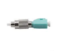 Conector adaptador de fibra óptica FC macho a LC hembra, conversión de brida de metal ABS monomodo para medidor de potencia óptica y localizador visual de fallos (#4)