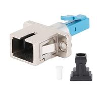 Conector Adaptador de Fibra óptica, LC Macho a SC Hembra Acoplador Adaptador LC SC Monomodo para Conector Adaptador de Fibra Macho a Hembra para Redes ópticas Profesionales