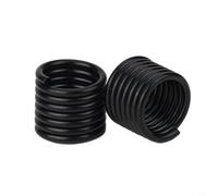 Conector adaptador de manguera de inflado de neumáticos de 6 mm para coche, motocicleta, camión y RV, accesorio de conexión rápida de metal con sello de bloqueo de resorte (2 unidades)