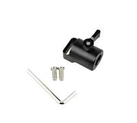 Conector adaptador de poste de luz de 16 mm para monitores de cámara, montaje en soportes de luz con dos tornillos estándar de 1/4-20, adaptador de soporte C