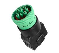 Conector adaptador de puerto de diagnóstico universal J1939 a 16 pines para camiones pesados de 9 pines J1939 a 16 pines