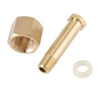 Conector adaptador de rosca CGA 320 de latón profesional de alta presión para reguladores de gas y válvulas cilíndricas adaptador de rosca de regulador de gas adecuado