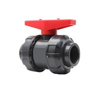 Conector adaptador de tubería de agua de válvula de unión de válvula de bola de 75mm for adaptador de acuario de riego de jardín