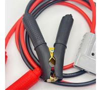 Conector Anderson de 50 A con pinza de cocodrilo para batería de 10 AWG, conector rápido para cabrestante de remolque de cable de 600