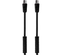 Conector antena DCU Advance Tecnologic 303130 macho-hembra filtros negro