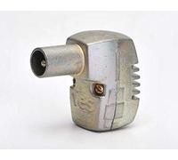Conector Antena TV Macho acodado Profesional