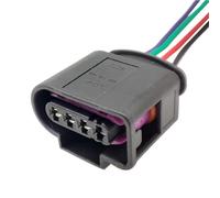 Conector Arnés Bobina Coche Compatible Con VW 4D0971994 Conector Bobina Encendido 4 Pines Cable Conexión Cable Flexible Cableado Conector Arnés Automotriz Reemplaza