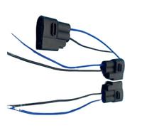 Conector Arnés Bobina Encendido Compatible Con Rolls-Royce MG640605 Conector Hembra De 2 Pines Para Inyector De Combustible De Bobina Encendido 2,0 Mm Con Cable 15 Cm Y Calibre 18 AWG.